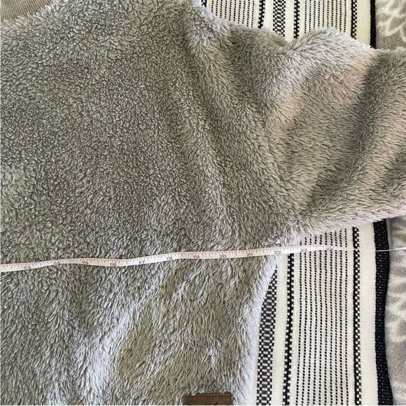 Southern Marsh Crewneck Sweater sz XS Cozy Texture Modern Sherpa Fluffy Pullover - Picture 8 of 9